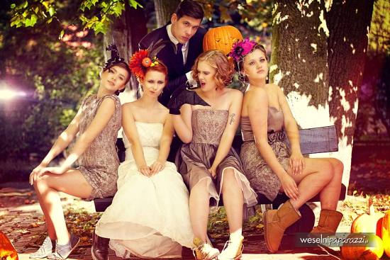 Halloween: pomysł na ślubną sesję zdjęciową Halloween: pomysł na ślubną sesję zdjęciową