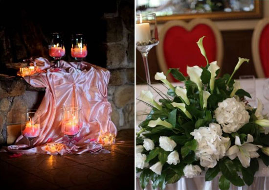 Pomysły na dekoracje kościoła i sali weselnej