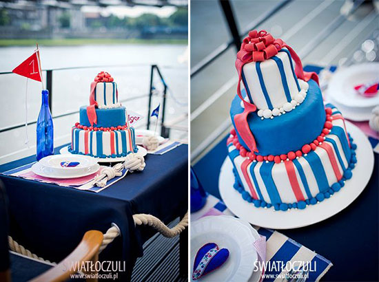 Ślub w stylu marynarskim - inspiracje i dekoracje ślubne