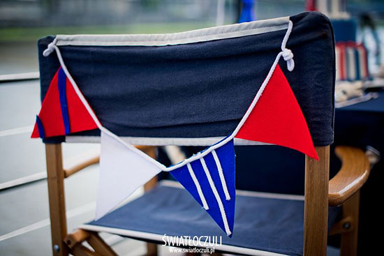Ślub w stylu marynarskim - inspiracje i dekoracje ślubne