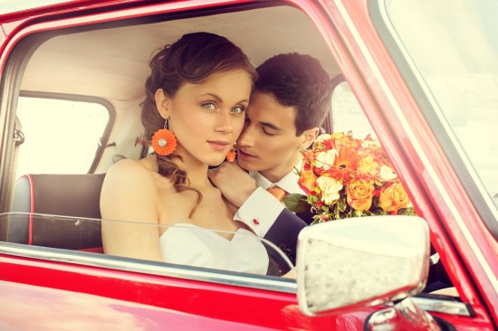 Walentynkowy ślub - inspiracje na Święto Zakochanych - sesja zdjęciowa