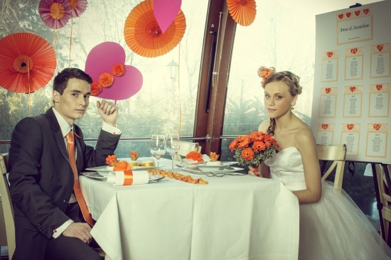 Walentynkowy ślub - inspiracje na Święto Zakochanych - sesja zdjęciowa