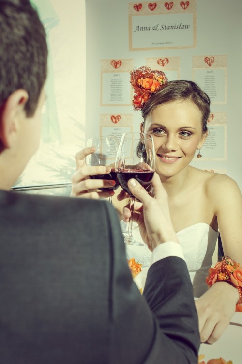 Walentynkowy ślub - inspiracje na Święto Zakochanych - sesja zdjęciowa