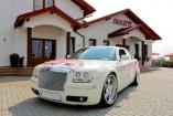 Biały, ecru Chrysler 300c na Twoje wesele, ślub, auto do ślubu Biały, ecru Chrysler 300c na Twoje wesele, ślub, auto do ślubu