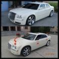 Biały, ecru Chrysler 300c na Twoje wesele, ślub, auto do ślubu Portal ślubny, Biały, ecru Chrysler 300c na Twoje wesele, ślub, auto do ślubu