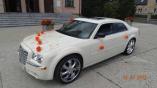 Biały, ecru Chrysler 300c na Twoje wesele, ślub, auto do ślubu Biały, ecru Chrysler 300c na Twoje wesele, ślub, auto do ślubu