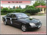 Serwis ślubny, Mercedes-Benz S-klasse Long - samochód do ślubu Wrocław, auto na wesele, auto do ślubu