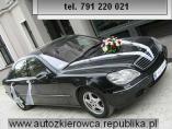 Portal ślubny, Mercedes-Benz S-klasse Long - samochód do ślubu Wrocław, auto na wesele, auto do ślubu