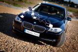 Najnowszy model BMW 5, auto do ślubu
