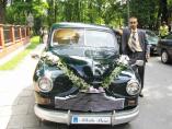 zabytkowe auto do ślubu, zabytkowy samochód do ślubu